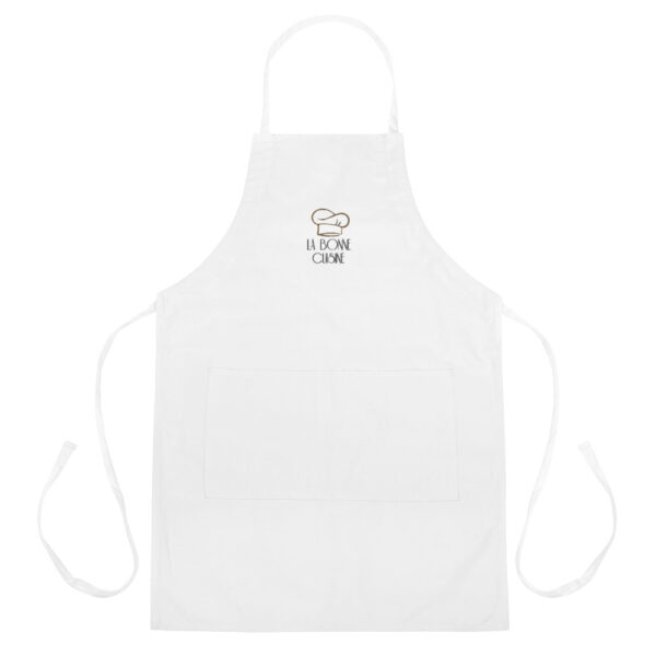 Bestickte Schürze “La bonne cuisine”